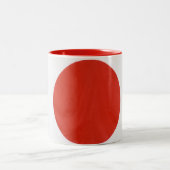2 Couleurs Tasse Drapeau Japon (Centre)
