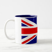 2 Couleurs Tasse Drapeau Royaume-Uni (Gauche)