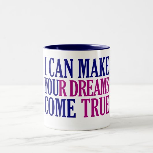 2 Couleurs Tasse Dream Maker - choisir style et couleur (Centre)