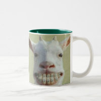 Tasse drôle de chèvre