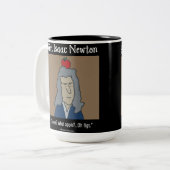 2 Couleurs Tasse drôle de Newton (Devant gauche)
