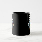 2 Couleurs Tasse drôle de patate de canapé (Centre)