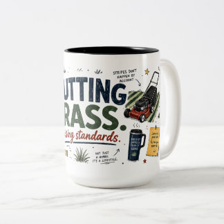 2 Couleurs Tasse drôle de pelouse Coupe Gazon Élève Les Norme