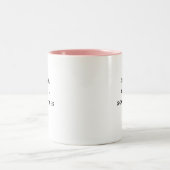 2 Couleurs Tasse drôle moderne Grace Grit & Good Vibes (Centre)