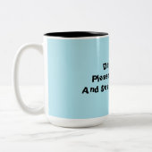 2 Couleurs tasse drôle pour le frère (Gauche)