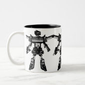 2 Couleurs Tasse du 2-Ton 15oz de TheArm^^ "SynthBot" (Gauche)