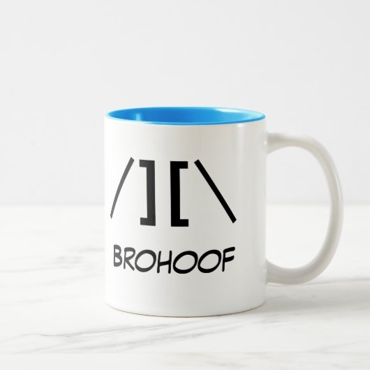 2 Couleurs Tasse du Bros (Droit)