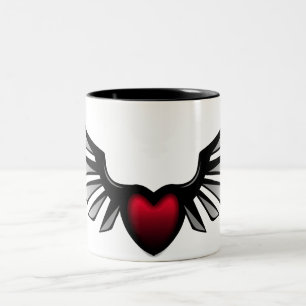 2 Couleurs Tasse du coeur 10