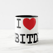 2 Couleurs Tasse du coeur I/amour EBITDA (Centre)