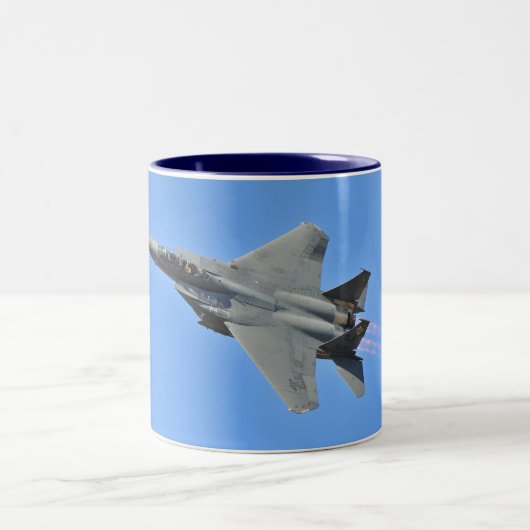 2 Couleurs Tasse du combattant F-15 (Centre)