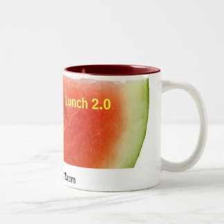 2 Couleurs Tasse du déjeuner 2,0 - pastèque