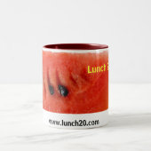 2 Couleurs Tasse du déjeuner 2,0 - pastèque (Centre)