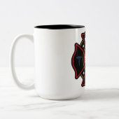 2 Couleurs Tasse du feu du bataillon 3 (Gauche)