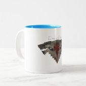 2 Couleurs Tasse du feu et de glace (Devant gauche)