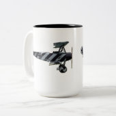 2 Couleurs Tasse du Fokker DR1 239/17 ! (Devant gauche)