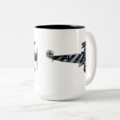 2 Couleurs Tasse du Fokker DR1 239/17 ! (Devant droit)