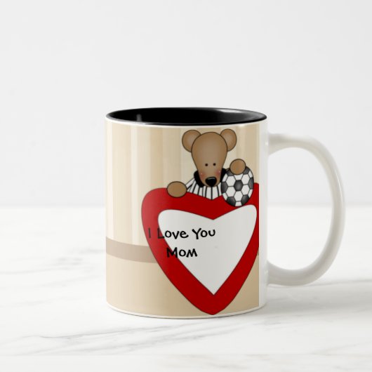 2 Couleurs Tasse du jour de mère (Droit)