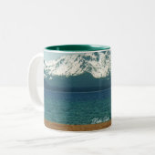2 Couleurs Tasse du lac Tahoe/tasse (Devant gauche)