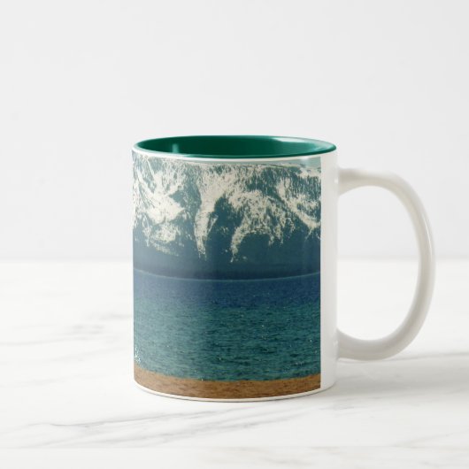 2 Couleurs Tasse du lac Tahoe/tasse (Droit)