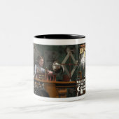 2 Couleurs Tasse du livre #2 de rouages (Centre)