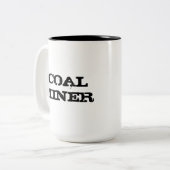 2 Couleurs Tasse du mineur (Devant gauche)