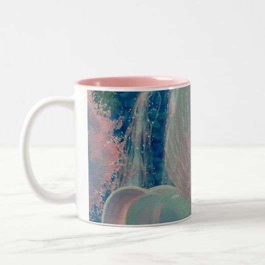 2 Couleurs Tasse "du monde d'Iridscenct" (Gauche)