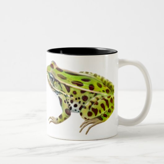 2 Couleurs Tasse du nord de grenouilles de léopard (Droit)