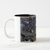 2 Couleurs Tasse du papillon 1 de machaon de tigre (Gauche)
