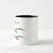 2 Couleurs Tasse du pélican 3 de vol (Centre)