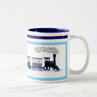 2 Couleurs Tasse du train des enfants
