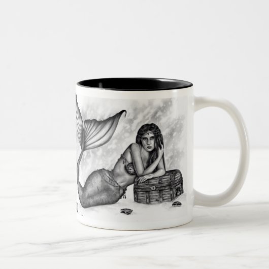 2 Couleurs Tasse du trésor de la perle (Droit)
