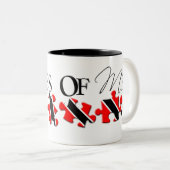 2 Couleurs Tasse du Trinidad (Devant droit)