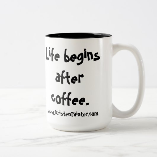 2 Couleurs Tasse du wagon-restaurant de la maman (Droit)