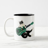 2 Couleurs Tasse d'ukulélé de chat (Gauche)