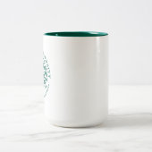 2 Couleurs Tasse d'université d'Antioch (Centre)