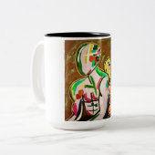 2 Couleurs Tasse Échos de nous (Devant gauche)