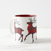 2 Couleurs Tasse écossaise de mâle (Devant gauche)