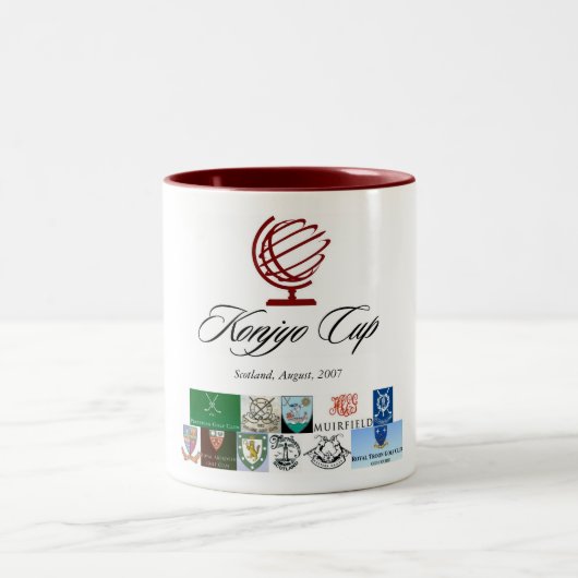 2 Couleurs Tasse Ecosse 2007 de Konjyo (Centre)