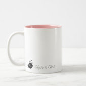 2 Couleurs Tasse | Edgar de Kitty d'aquarelle (Gauche)