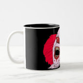 2 Couleurs tasse effrayante de clown (Gauche)