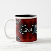 2 Couleurs Tasse éffrayante de Lucy (Gauche)