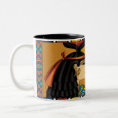 2 Couleurs Tasse égyptienne de Hathor de déesse (Gauche)