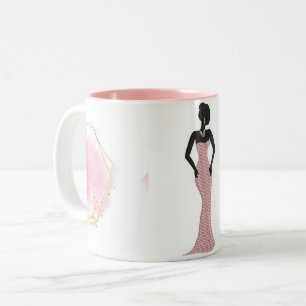 2 Couleurs Tasse élégante