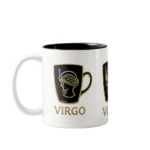 Tasse élégante Vierge Zodiaque