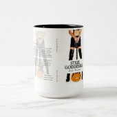 2 Couleurs Tasse en acier de déesses (Centre)