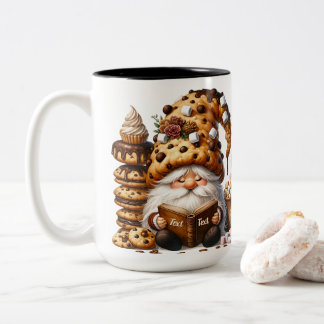 2 Couleurs Tasse en céramique personnalisée de 450ml avec Gno