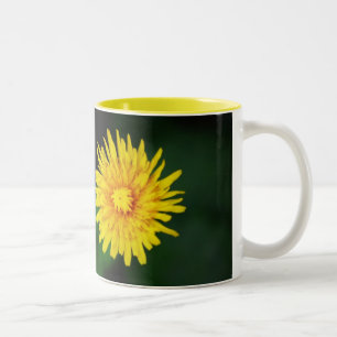 2 Couleurs Tasse en céramique pissenlit