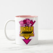 2 Couleurs Tasse en construction de bébé (Gauche)