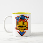 2 Couleurs Tasse en construction de bébé (Gauche)