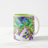 2 Couleurs Tasse en pastel de libellules (Devant droit)